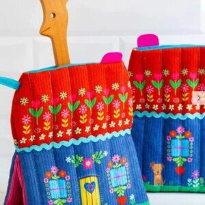 NATURAL LIFE: ROOSTER OVEN MITT SET